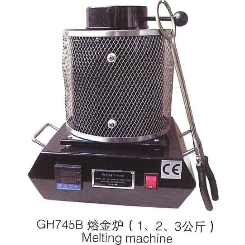 Jewellery making Automatic Digital 3KG Kilo Gold Melting Furnace brass melting furnace industrial furnace