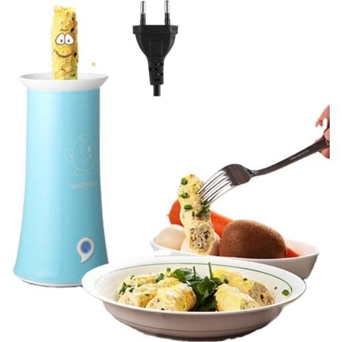 220V Home Use Mini Automatic Eggs Roll Maker Omelette Sausage Breakfast Machine