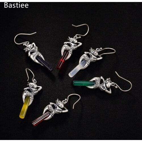 Bastiee 925 Sterling Silver Earrings Vintage Jewelry For Women Earrings For Women Earing