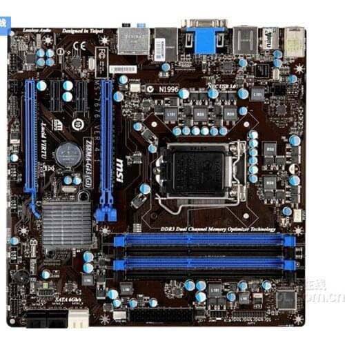 Free shipping original motherboard for MSI Z68MA-G43(G3) LGA 1155 DDR3 RAM 32G Desktop Motherboard Boards