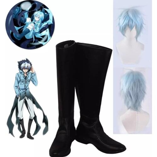 Anime Servamp Kuro Cosplay Shoes Sleepy Ash Kuro Shoes Cosplay Kuro Cosplay Boots Black Shoes Custom Made Any Size