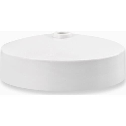 Cheap white ceiling rose BS uk standard transparent back round junction box bakelite 6A lighting accessories with cord grip