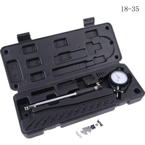 2" - 6" 0.001" Deep Engine Hole Measurement 50-160mm 35-50mm 18-35mm 0.01mm Dial Bore Indicator Gauge