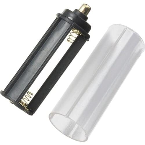 HFES New 1PCS 18650 Battery Tube + 1PCS AAA Battery Holder for Flashlight Torch Lamp