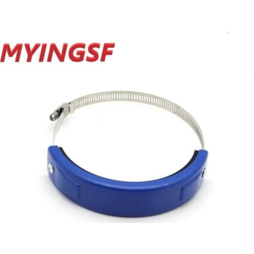 Round/Oval Exhaust/Silencer Protector Can Cover For HUSQVARNA FE 501/450/350/250 FX 350/450 Motorcycle Accessories