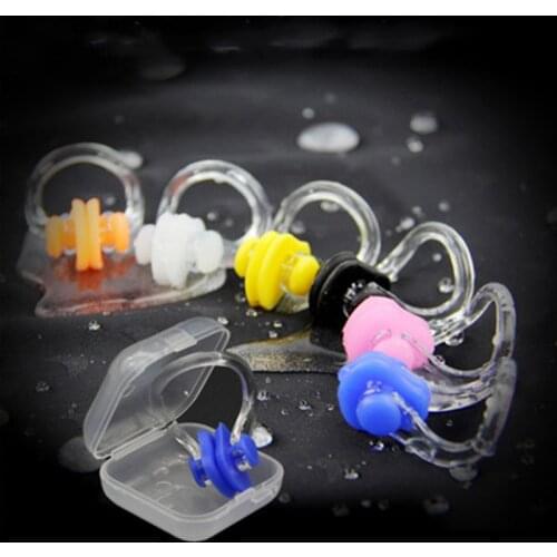 Hot 1/10pcs/lot Reusable Soft Silicone Swimming Nose Clip Comfortable Diving Surfing Swim Nose Clips For Adults Children Kids