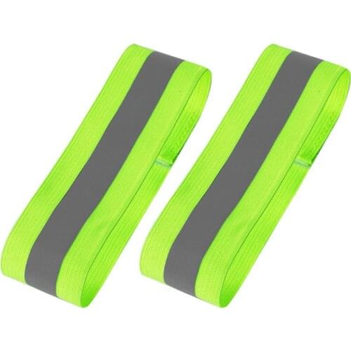 Night Running Riding Warning Reflective Safety Straps Cycling Leggings Belt