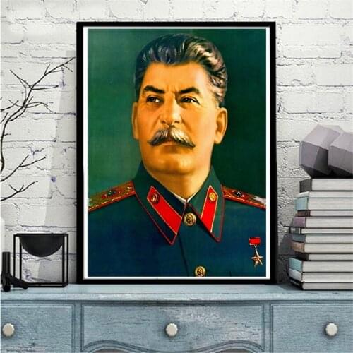 New 5D DIY Diamond Painting Embroidery Joseph Vissarionovich Stalin Photo Square Rhinestone Cross Stitch Home Wall Decoration
