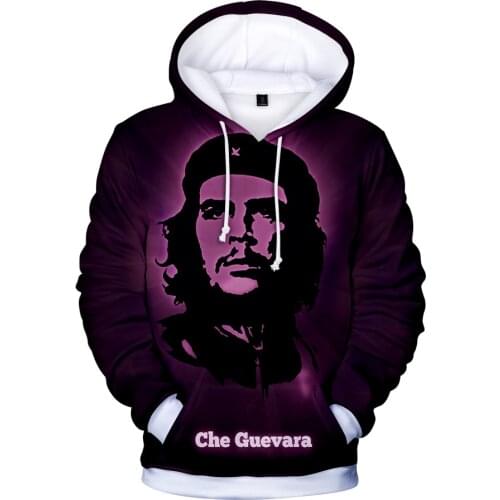 3D Hoodies Sweatshirt Che Guevara Hero Men Boys Autumn Winter Hoodie Oversized Creative Pullovers Che Guevara