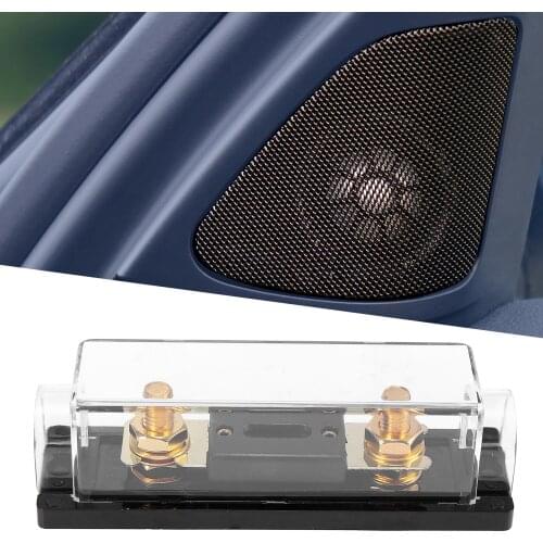 X Autohaux Black Car 30 Amp ANL Fuse with In-Line Holder Electrical Protection Fusible