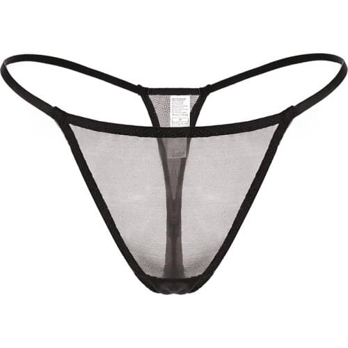 Varsmiss Sexy Lace Thong Women Panties See Through Low Waist Thong Female Seamless G-String Underwear Lingerie