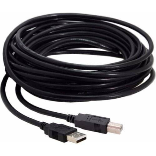 Zihan 8m 5m 3m USB Standard-B Type to USB 2.0 Male Data Cable for Hard Disk & Scanner & Printer