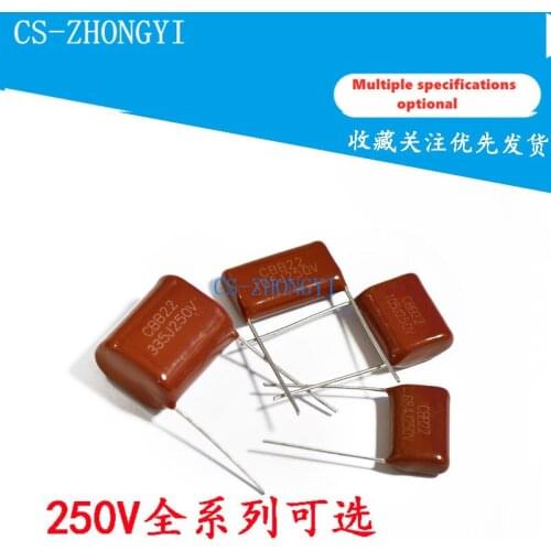10PCS CBBcapacitance 250V / 103J 473j 104j 154j 224j 334j 684j 0.1 UF