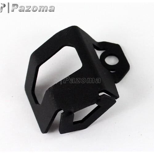 Aluminum Black Rear Brake Fluid Reservoir Guard Protector Cover for BMW F800GS F800GS Adventure F700GS 2013-on