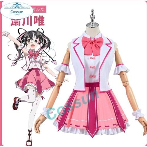 Anime! La Detective Esta Muerta Saikawa Yui Game Suit Stage SJ Lovely Uniform Cosplay Costume Halloween Party Outfit For Women