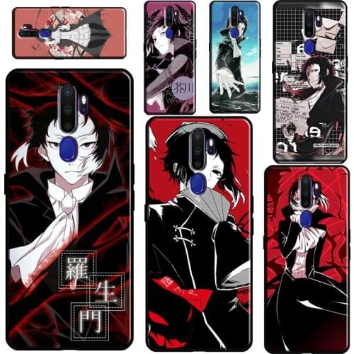 Ryunosuke Akutagawa Bungo Stray Dogs Case For OPPO A15 A83 A91 A93 A52 A72 A31 A53 A5 A9 2020 A1K A3S A5S F5 F7 Find X2 X3 Pro