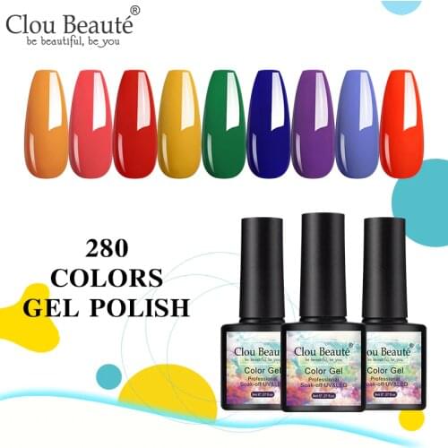 Clou Beaute Gel Nail Polish Gellak vernis semi permanant uv gel lak Gel Paint Nail Art Primer Nail Base Top Coat Matte Top Need