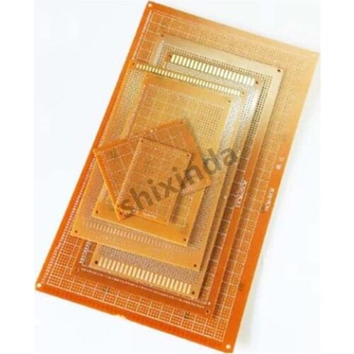 Electric board 2.54MM PROTOTYPE PCB 9*15 panel Universal Board 5*7 7*9 9*15 10*15 10*22 12*18 13*25 hole board circuit board