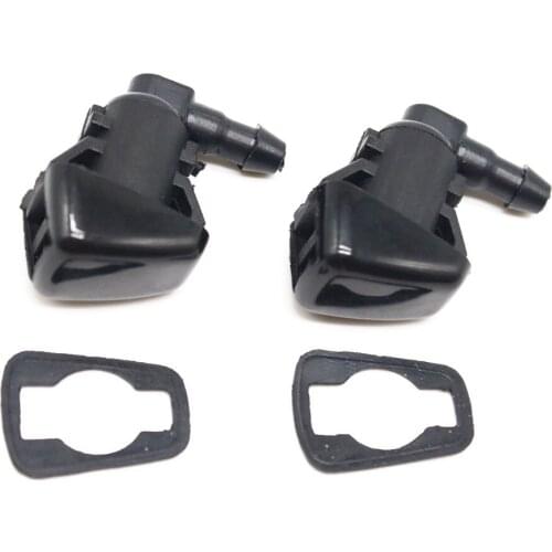2pcs Front Windshield Washer Wiper Spray Nozzle Jet For Jeep Liberty Commander for Dodge Nitro 55157319AA 4806312AA High Quality