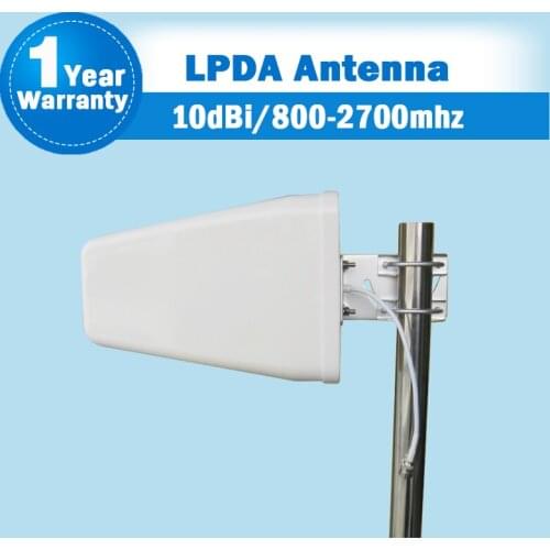 GSM 2G/3G/4G 800-2700MHz 2G 900 3G WCDMA 4G LTE 2600 Outdoor LPDA Log Periodic Antenna External Antenna for Siganl Booster S31