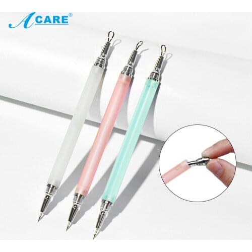 Acne Removal Needle Stainless Steel Facial Cleaning Extraction Tool Blemish Whitehead Blackhead Removal Extractor Face Care Tool