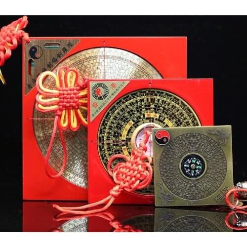 Kaiguang 1.5-inch, 2-inch and 3-inch Compass Pendant, indoor and outdoor, home furnishings, geomantic furnishings