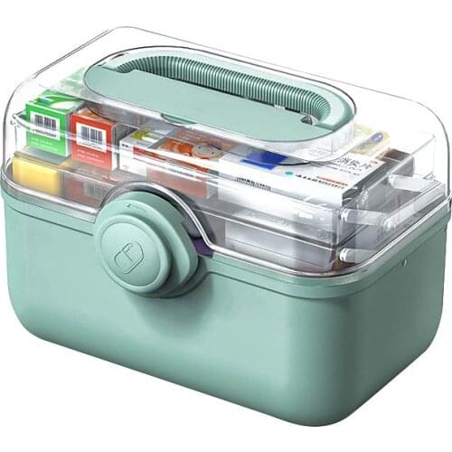 Family medicine box, medicine storage box, box, multi-functional box, three layers, large capacity