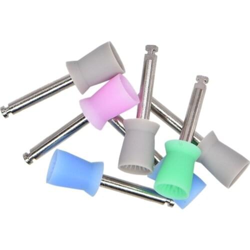 10pcs Dental Polishing Cup Dental Bending Machine Polishing Brush Polisher Prophy Cup Tooth Polish Oral hygiene Dental Lab Tools