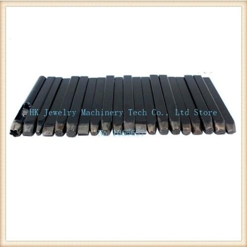 Silver jewelry 20 pecies of decorative pattern carved flowers chisel chisel Gold craftsman based tool 20 / set