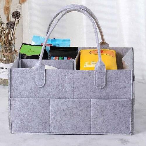 Diaper bag Baby Diaper Caddy Organizer Portable Holder Bag for Changing Table and Car Nursery Essentials Storage bins nappy bag