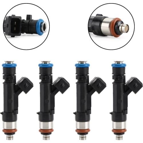 Artudatech 4PCS Fuel Injectors 0280158205 fit Buick Chevrolet 2011-2016 1.4L I4 Car Accessories