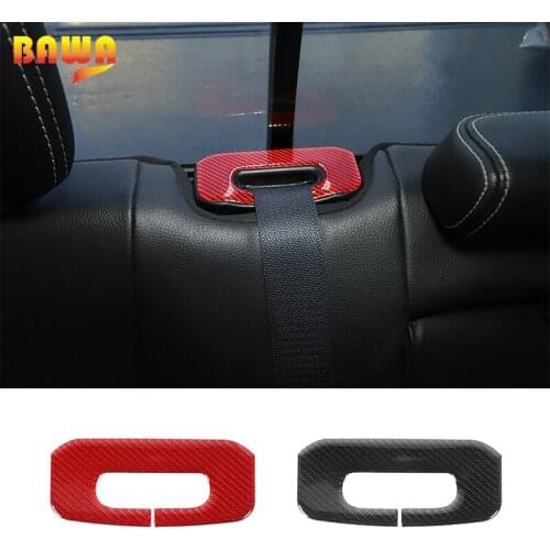 BAWA Interior Mouldings for Dodge RAM Car Armrest Box Switch Decoration Cover Stickers for Dodge RAM 1500 2010-2015 Accessories