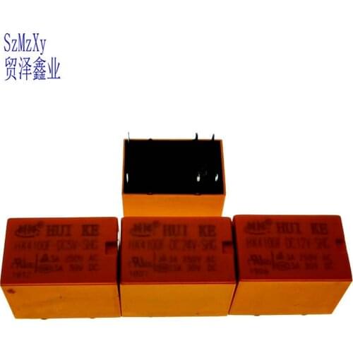 50PCS HK4100F Relay HK4100F-DC3V-SHG HK4100F-DC5V-SHG HK4100F-DC9V-SHG HK4100F-DC12V-SHG HK4100F-DC24V-SHG 3A 3V 5A 9A 12A 24V