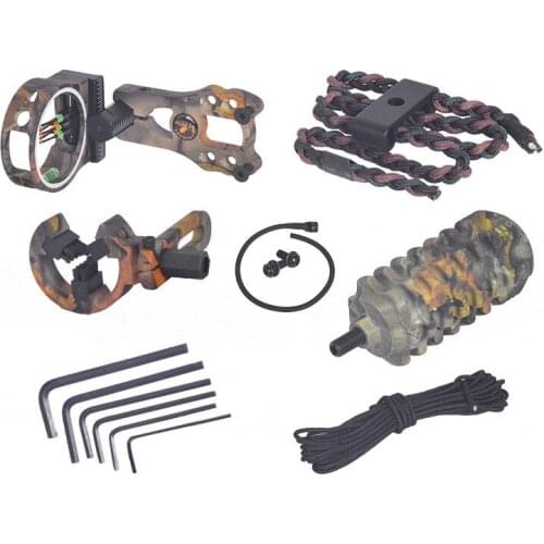 Camo Archery Acccessory Arrow Rest Sight Kits Stabilizer Bow Sling Compound Bow
