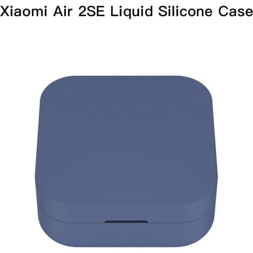 Cover For Xiaomi Mi Air 2 SE Case Wireless Bluetooth Earphone Silicone Cases For Xiaomi Mi Air 2 SE Headset Covers with Buckle