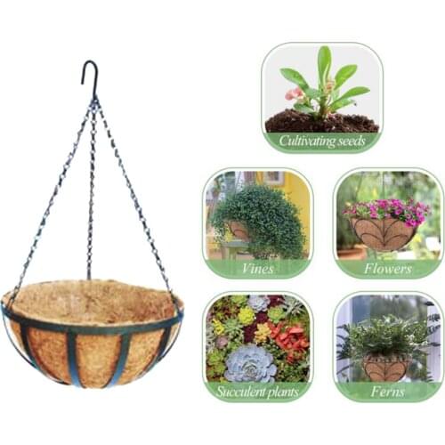 Ing plant Pots Basket Plant Plant Flower pot er Inddor Outdoor ing Pot Holder Basket for garden decoration