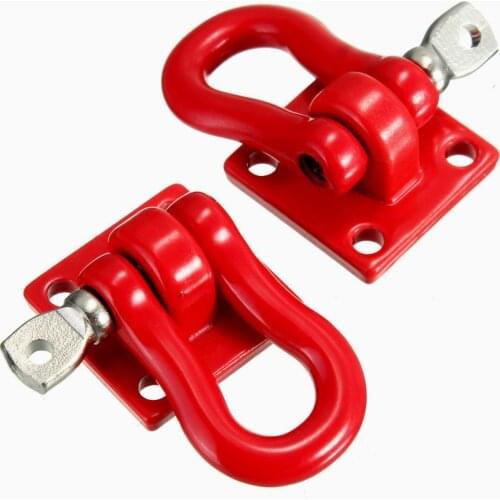1 Pair Trailer Hook 1: 10 Scale Accessory For RC Crawler SCX-10 Truck