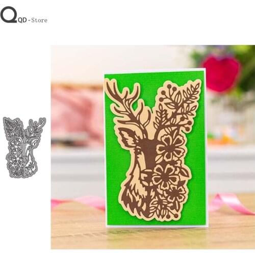 Elk Lace Border Cutting Dies Stamps Dies Scrapbooking Mold Cut Handmade Tools DIY Craft Decoration Metal Cutting Dies New 2020