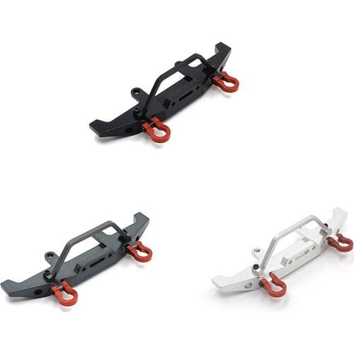 Metal Front Bumper for WPL C14 C24 C24-1 1/16 RC Car 4X4 Truck & Crawler Upgrade Parts Accessories