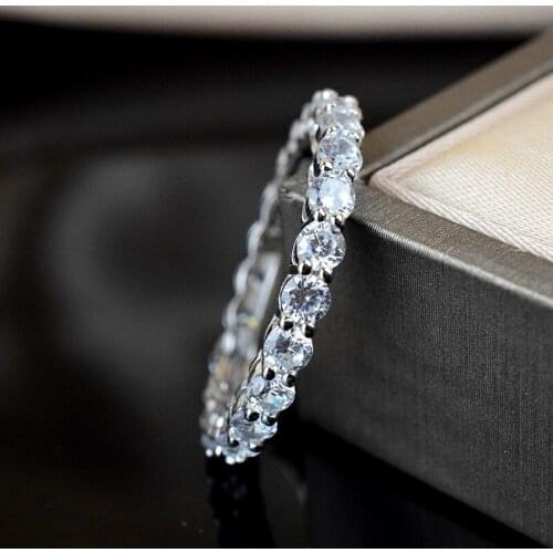 2021 new product, luxury jewelry, S925 sterling silver, couple ring, engagement, wedding anniversary, birthday gift, sweet style