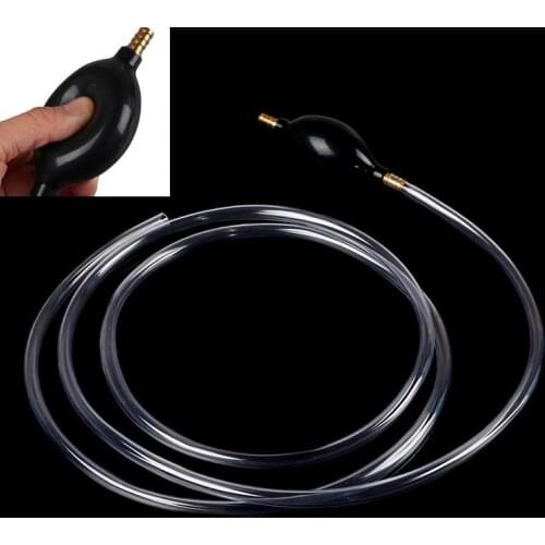New Auto Car Siphon Syphon Hose Tube Liquid Transfer Manual Hand Pump Tools for Gas Oil Water Aquarium Automovil Accessories