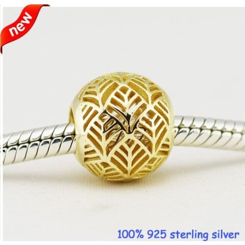 Fits Pandora Bracelets Tropicana Silver Beads New Original 100% 925 Sterling Silver Charms DIY Wholesale