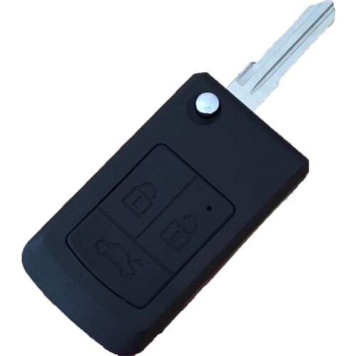 3 Buttons Replacement Flip Folding Remote Key Shell Case For Lada Priora Kalina Vaz Fob Key Cover 10PCS/lot