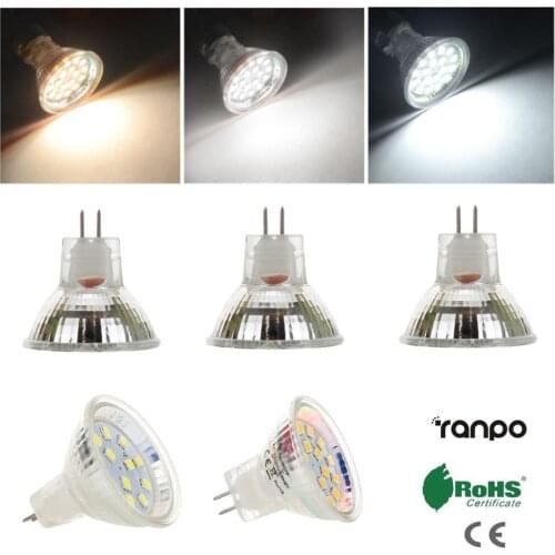 GU4 LED Spot Light Bulbs MR11 AC DC 12V 24V 2835 SMD 2W 3W Cool Warm White Lamp 10W 20W Halogen Light Equivalent 12 18 LED Chips