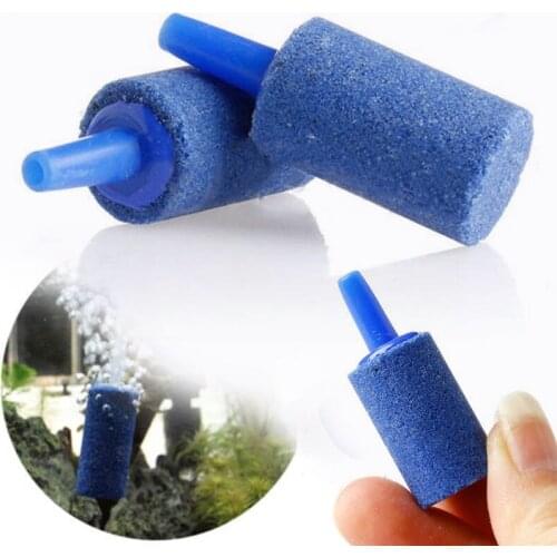 Pet Products 10pcs Cylinder Aquarium Bubble Fish Tank Air Stone Fish Tank Stone Decorations Aquatic Pet Supplies