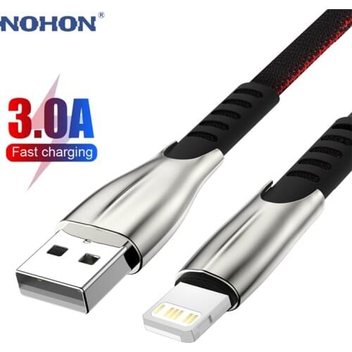 1 2 3 m USB Charger Cable For iphone X 10 XR XS Max 6 6S 7 8 Plus 5 S 5SE iPad Fast Charging Origin Mobile Phone Wire Data Cord