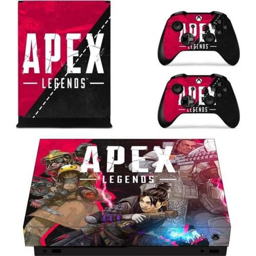 APEX Legends Full Cover Skin Console & Controller Decal Stickers for Xbox One X Skin Stickers Vinyl