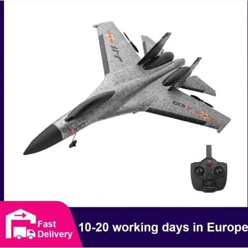 WLtoys XK A100 RC Airplane 3 Channel Gyro Sukhoi Su-27 Electric RC Plane Glider Throwing Wingspan EPP Foam Planes Fixed Wing RTF