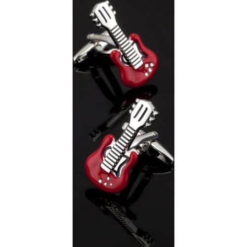 XK437 High quality French red violin Cufflinks Cufflinks men Wedding Shirts / wholesale / retail / accessories