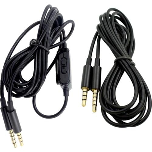 For Astro A10 A40 A30 A50 Gaming Headset Replacement Audio Cable Cord 2M 3.5mm